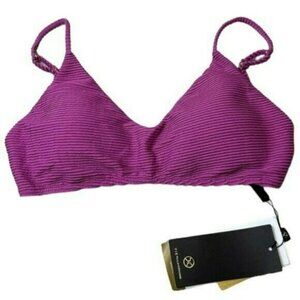 VIX Swim Bikini Kayla Luli Top D Cup NWT Lotus Purple